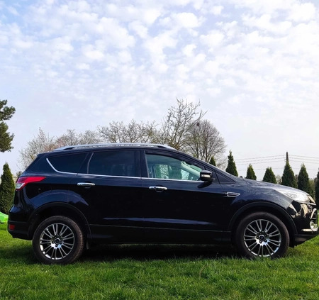 Ford Kuga cena 48999 przebieg: 130000, rok produkcji 2013 z Tuchola małe 92